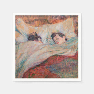 Toulouse-Lautrec - Das Bett Serviette
