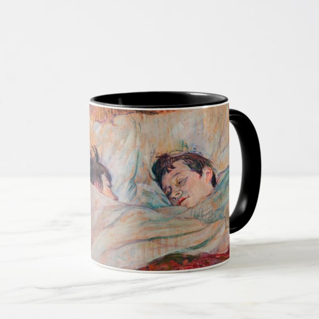 Toulouse-Lautrec - Das Bett Tasse (VorderseiteRechts)