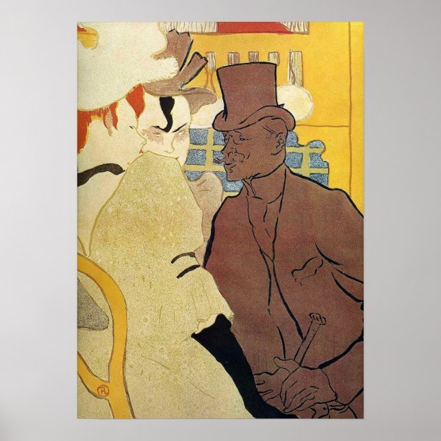 Toulouse-Lautrec - Der Engländer 1892 Poster (Vorne)