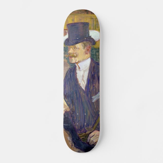 Toulouse-Lautrec - Der Engländer im Rouge Skateboard (Vorderseite)