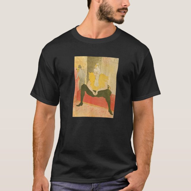 Toulouse Lautrec Die sitzende Ruhe 2 T-Shirt (Vorderseite)