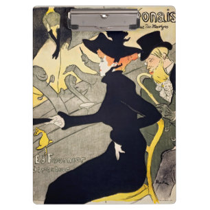 Toulouse-Lautrec - Divan Japonais Klemmbrett