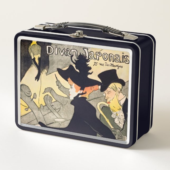 Toulouse-Lautrec - Divan Japonais Metall Brotdose (Vorderseite)