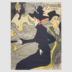 Toulouse-Lautrec - Divan Japonais Seidenpapier