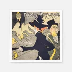 Toulouse-Lautrec - Divan Japonais Serviette