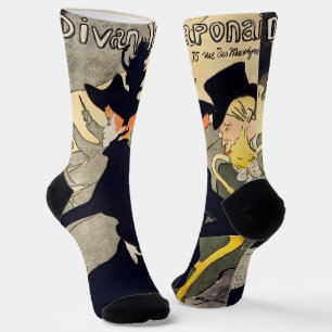 Toulouse-Lautrec - Divan Japonais Socken