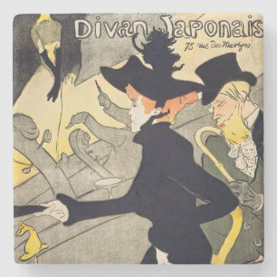 Toulouse-Lautrec - Divan Japonais Steinuntersetzer