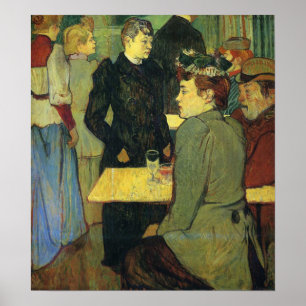 Toulouse-Lautrec - Eine Ecke des Moulin Poster