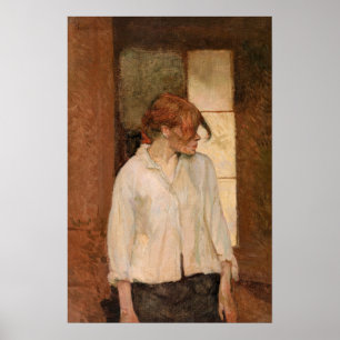 Toulouse-Lautrec - Eine Montrouge, Rosa La Rouge Poster
