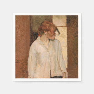 Toulouse-Lautrec - Eine Montrouge, Rosa La Rouge Serviette