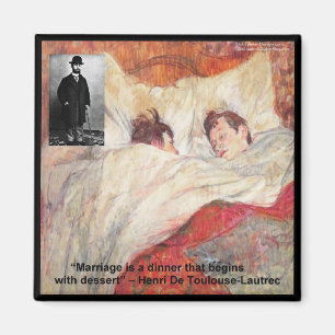 Toulouse-Lautrec-Heiratsangebot Geschenke und T-Sh Magnet