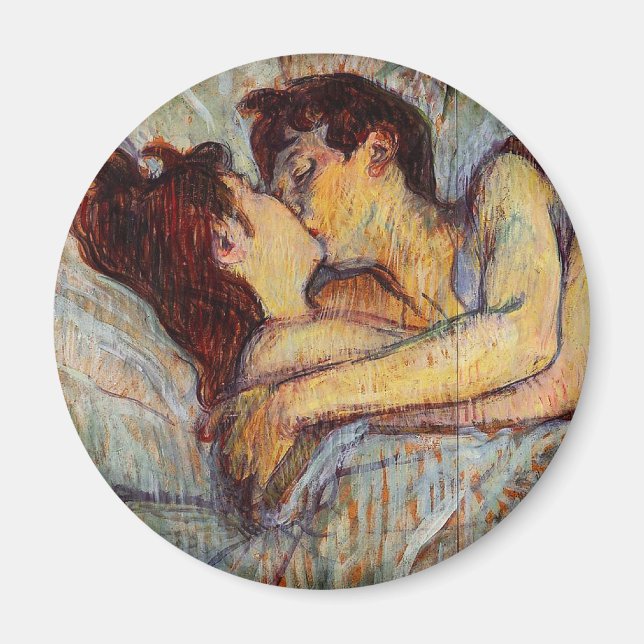 Toulouse-Lautrec im Bett des Kiss Magnet (Vorne)