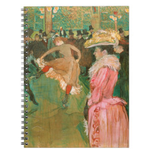 Toulouse-Lautrec - Im Moulin Rouge, Der Tanz Notizblock
