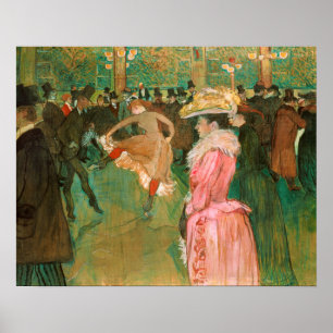 Toulouse-Lautrec - Im Moulin Rouge, Der Tanz Poster