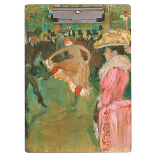 Toulouse-Lautrec - Im Rouge, Der Tanz Klemmbrett
