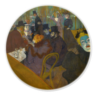 Toulouse-Lautrec - Im Rouge Keramikknauf