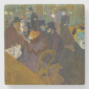 Toulouse-Lautrec - Im Rouge Steinuntersetzer