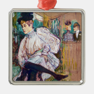 Toulouse-Lautrec - Jane Avril Dancing Ornament Aus Metall