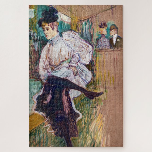 Toulouse-Lautrec - Jane Avril Dancing Puzzle (Vertikal)