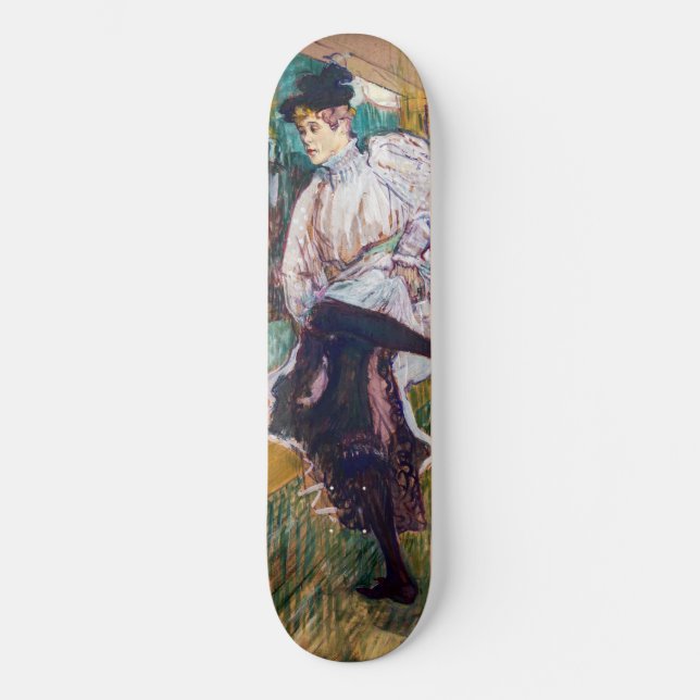 Toulouse-Lautrec - Jane Avril Dancing Skateboard (Vorderseite)