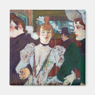 Toulouse-Lautrec - La Goulue Arriving at the Rouge Magnet