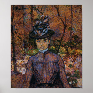 Toulouse-Lautrec - Madame Suzanne Valadon Poster
