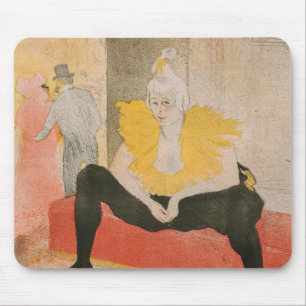 Toulouse-Lautrec - Mademoiselle Cha-u-kao Sitzend Mousepad