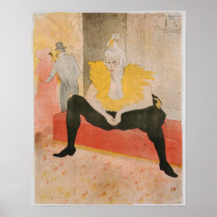 Toulouse-Lautrec - Mademoiselle Cha-u-kao Sitzplat Poster
