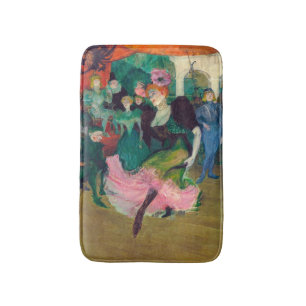 Toulouse-Lautrec - Marcelle Lender, Dancing Bolero Badematte