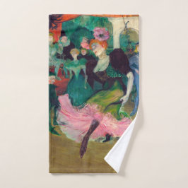 Toulouse-Lautrec - Marcelle Lender, Dancing Bolero Badhandtuch Set