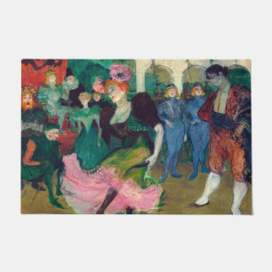 Toulouse-Lautrec - Marcelle Lender, Dancing Bolero Fußmatte