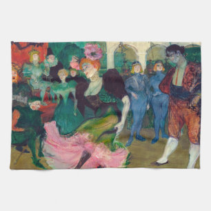 Toulouse-Lautrec - Marcelle Lender, Dancing Bolero Geschirrtuch