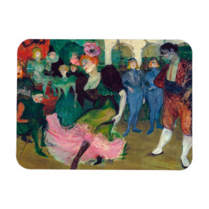Toulouse-Lautrec - Marcelle Lender, Dancing Bolero Magnet