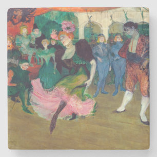 Toulouse-Lautrec - Marcelle Lender, Dancing Bolero Steinuntersetzer