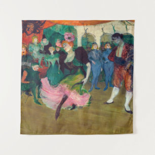 Toulouse-Lautrec - Marcelle Lender, Dancing Bolero Wandteppich
