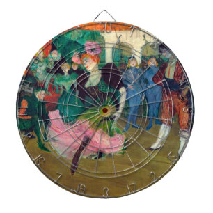 Toulouse-Lautrec - Marcelle Lender, Tanzender Bole Dartscheibe