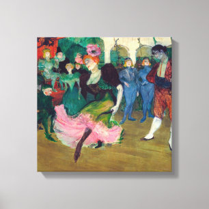 Toulouse-Lautrec - Marcelle Lender, Tanzender Bole Leinwanddruck