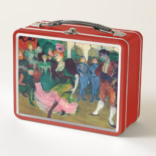 Toulouse-Lautrec - Marcelle Lender, Tanzender Bole Metall Brotdose