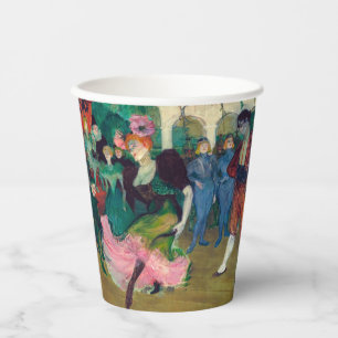 Toulouse-Lautrec - Marcelle Lender, Tanzender Bole Pappbecher