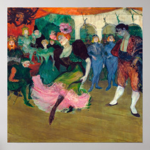 Toulouse-Lautrec - Marcelle Lender, Tanzender Bole Poster