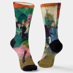 Toulouse-Lautrec - Marcelle Lender, tanzt Bolero Socken