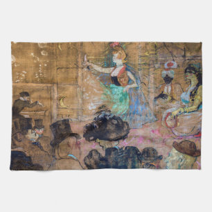 Toulouse-Lautrec - Mauretanischer Tanz / Die Almée Geschirrtuch