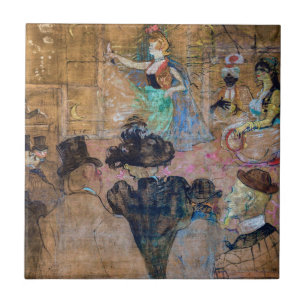 Toulouse-Lautrec - Mauretanzer / Die Almées Fliese