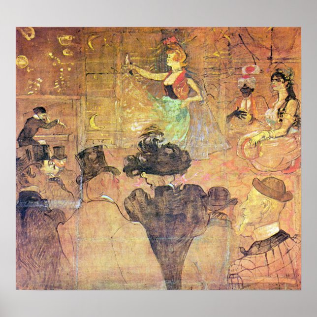 Toulouse-Lautrec - Mauri Dance Poster (Vorne)