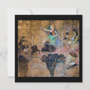 Toulouse-Lautrec - Maurische Tanz / Die Almehe Einladung