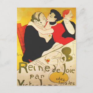 Toulouse Lautrec Plakatkunst Postkarte