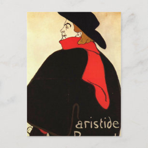 Toulouse Lautrec Poster Art Postkarte