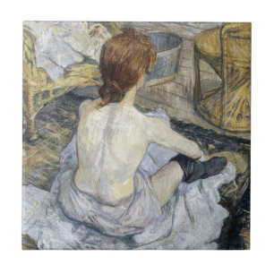 Toulouse-Lautrec - Rousse / La Toilette Fliese