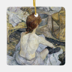 Toulouse-Lautrec - Rousse / La Toilette Keramikornament