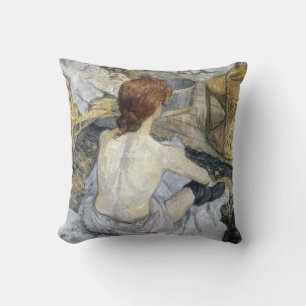 Toulouse-Lautrec - Rousse / La Toilette Kissen